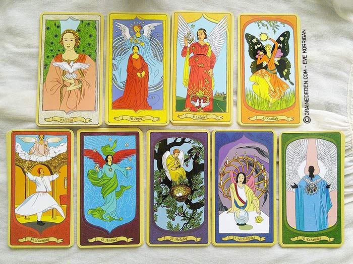 L'Oracle des Anges de Emilie Porte et Laure de Matharel - 72 Anges pour vous protéger - Graine d'Eden Développement personnel, spiritualité, guidance, oracles et tarots divinatoires - La bibliothèque des Oracles