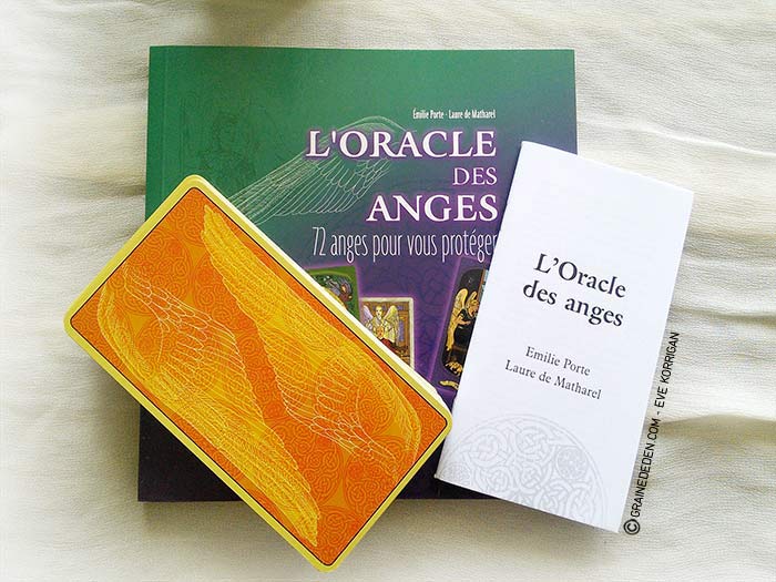 L'Oracle des Anges de Emilie Porte et Laure de Matharel - 72 Anges pour vous protéger - Graine d'Eden Développement personnel, spiritualité, guidance, oracles et tarots divinatoires - La bibliothèque des Oracles