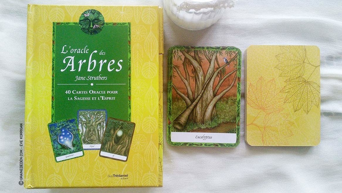 L'Oracle des Arbres de Jane Struthers - Graine d'Eden Développement personnel, spiritualité, guidance, oracles et tarots divinatoires - La bibliothèque des Oracles