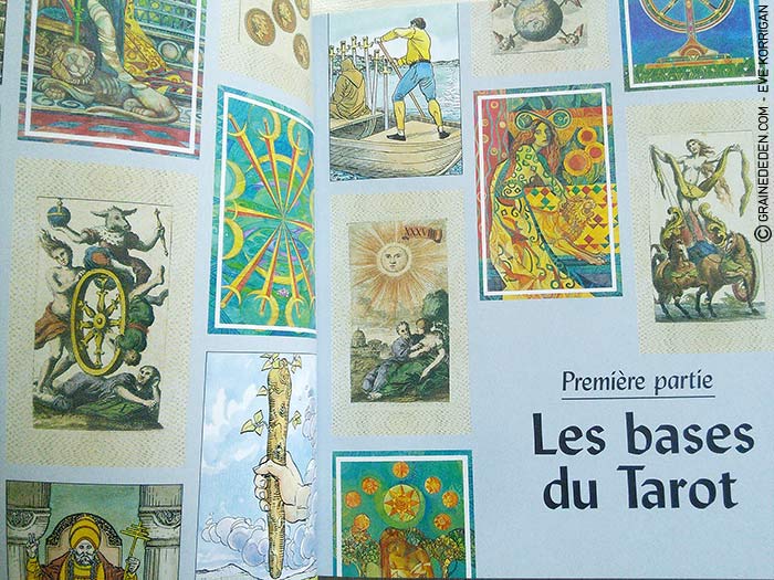 Review La Bible du Tarot de Sarah Bartlett - Graine d'Eden Développement personnel, spiritualité, guidance, livres, oracles et tarots divinatoires - La bibliothèque des Tarots