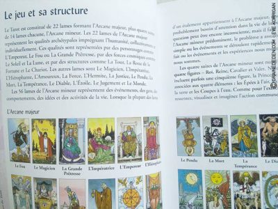 Review La Bible du Tarot de Sarah Bartlett - Graine d'Eden Développement personnel, spiritualité, guidance, livres, oracles et tarots divinatoires - La bibliothèque des Tarots