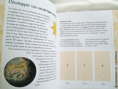 Review La Bible du Tarot de Sarah Bartlett - Graine d'Eden Développement personnel, spiritualité, guidance, livres, oracles et tarots divinatoires - La bibliothèque des Tarots