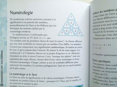 Review La Bible du Tarot de Sarah Bartlett - Graine d'Eden Développement personnel, spiritualité, guidance, livres, oracles et tarots divinatoires - La bibliothèque des Tarots