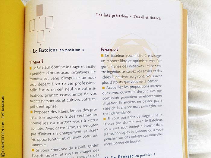 Le Tarot de Marseille Facile de Emilie Porte et Laure de Matharel - Graine d'Eden Développement personnel, spiritualité, guidance, oracles et tarots divinatoires - La bibliothèque des Tarots