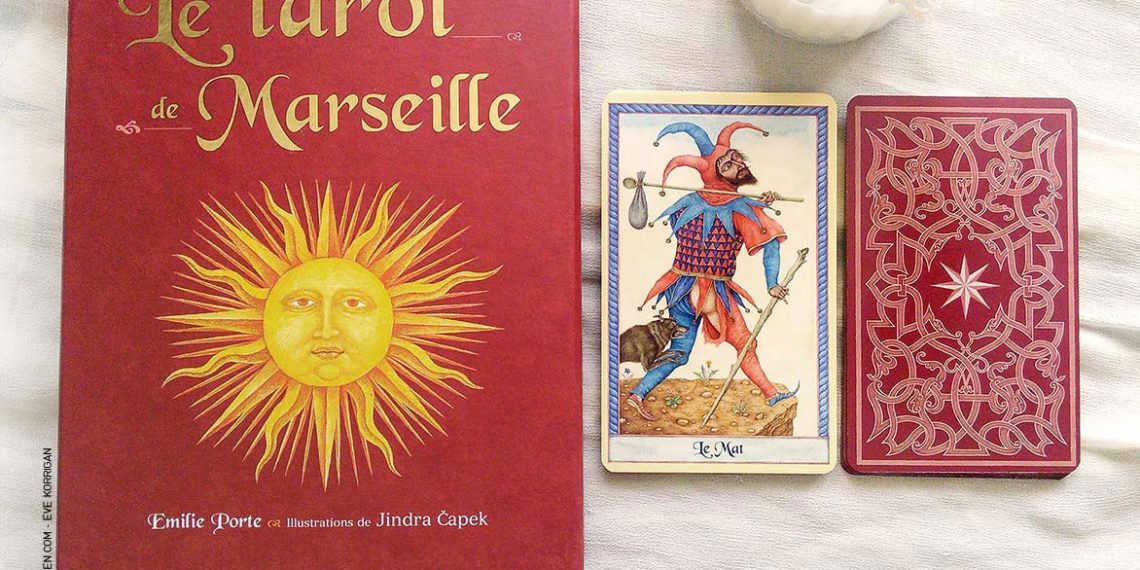 Le Tarot de Marseille de Emilie Porte et Jindra Čapek - Graine d'Eden Développement personnel, spiritualité, guidance, oracles et tarots divinatoires - La bibliothèque des Tarots