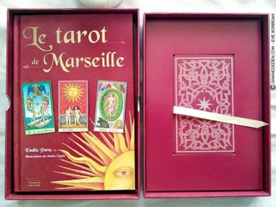 Le Tarot de Marseille de Emilie Porte et Jindra Čapek - Graine d'Eden Développement personnel, spiritualité, guidance, oracles et tarots divinatoires - La bibliothèque des Tarots