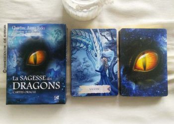 Les cartes Oracle La Sagesse des Dragons de Christine Arana Fader - Graine d'Eden Tarots et Oracles divinatoires - Présentation avis et reviews de tarots et oracles divinatoires