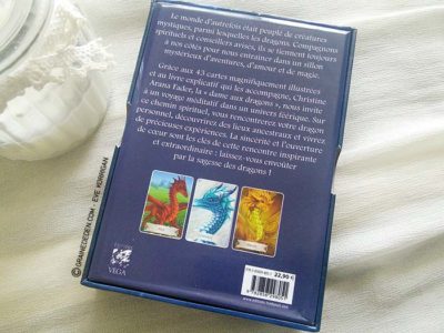 Les cartes Oracle La Sagesse des Dragons de Christine Arana Fader - Graine d'Eden Tarots et Oracles divinatoires - Présentation avis et reviews de tarots et oracles divinatoires