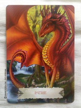 Les cartes Oracle La Sagesse des Dragons de Christine Arana Fader - Graine d'Eden Tarots et Oracles divinatoires - Présentation avis et reviews de tarots et oracles divinatoires