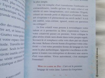 Les cartes Oracles La Sagesse du Fou de Sonia Choquette - Graine d'Eden Tarots et Oracles divinatoires - Présentation et reviews