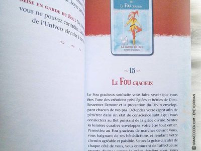 Les cartes Oracles La Sagesse du Fou de Sonia Choquette - Graine d'Eden Tarots et Oracles divinatoires - Présentation et reviews