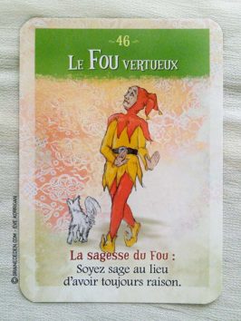 Les cartes Oracles La Sagesse du Fou de Sonia Choquette - Graine d'Eden Tarots et Oracles divinatoires - Présentation et reviews