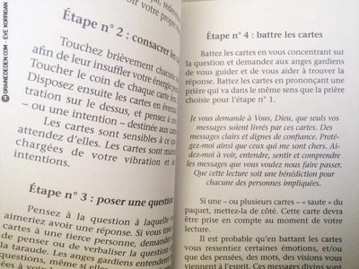 Le Tarot des Anges Gardiens de Doreen Virtue et Radleigh Valentine - Graine d'Eden Développement personnel, spiritualité, tarots et oracles divinatoires, Bibliothèques des Tarots, avis, présentation, review.