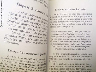 Le Tarot des Anges Gardiens de Doreen Virtue et Radleigh Valentine - Graine d'Eden Développement personnel, spiritualité, tarots et oracles divinatoires, Bibliothèques des Tarots, avis, présentation, review.