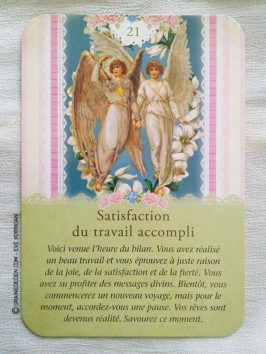 Le Tarot des Anges Gardiens de Doreen Virtue et Radleigh Valentine - Graine d'Eden Développement personnel, spiritualité, tarots et oracles divinatoires, Bibliothèques des Tarots, avis, présentation, review.