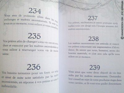 Review du livre Les Nombres des Anges 101 de Doreen Virtue - Graine d'Eden Développement personnel, spiritualité, guidance, livres, oracles et tarots divinatoires - Avis et présentations