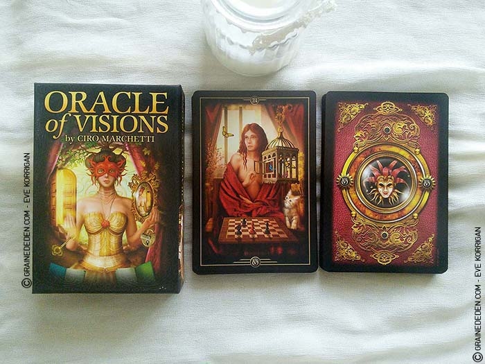 Oracle of Visions de Ciro Marchetti - Graine d'Eden Tarots et Oracles divinatoires - Présentation et reviews