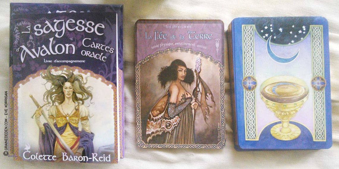 Les Cartes Oracle La Sagesse d'Avalon de Colette Baron-Reid - Graine d'Eden Développement personnel, spiritualité, tarots et oracles divinatoires, Bibliothèques des Oracles, avis, présentation, review