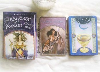 Les Cartes Oracle La Sagesse d'Avalon de Colette Baron-Reid - Graine d'Eden Développement personnel, spiritualité, tarots et oracles divinatoires, Bibliothèques des Oracles, avis, présentation, review