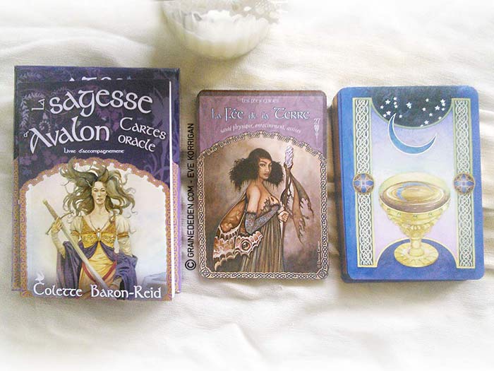 Les Cartes Oracle La Sagesse d'Avalon de Colette Baron-Reid - Graine d'Eden Développement personnel, spiritualité, tarots et oracles divinatoires, Bibliothèques des Oracles, avis, présentation, review