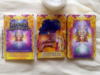 Les cartes Oracle Réponses Angéliques de Doreen Virtue et Radleigh Valentine - Graine d'Eden Développement personnel, spiritualité, tarots et oracles divinatoires, Bibliothèques des Oracles, avis, présentation, review