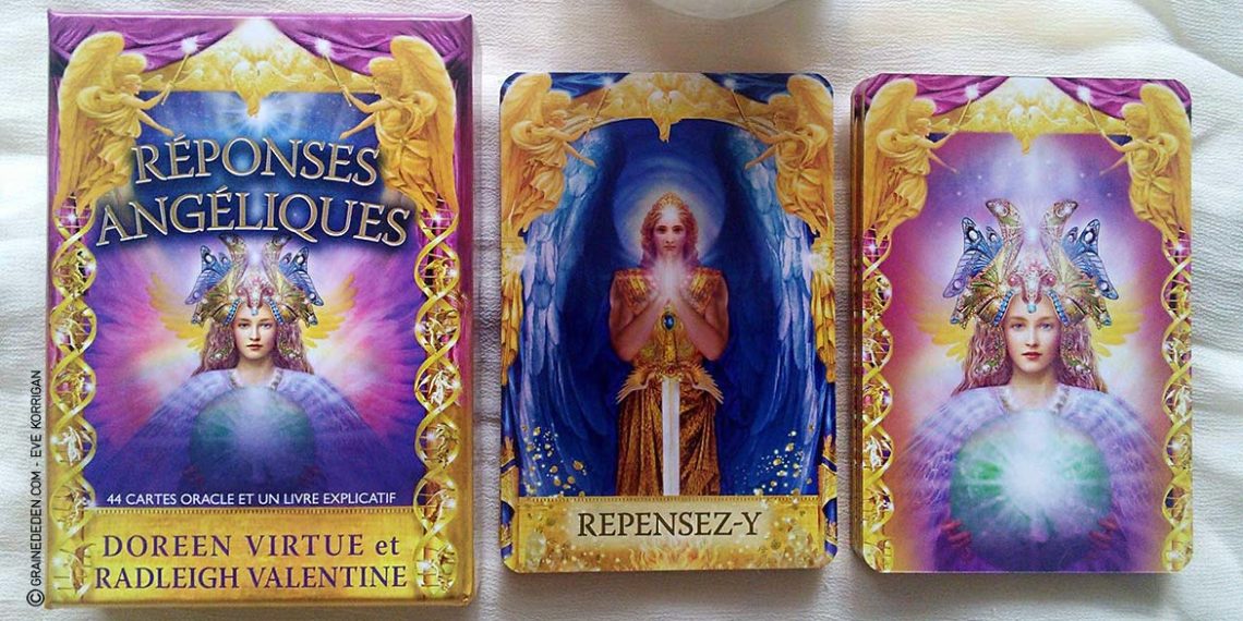 Les cartes Oracle Réponses Angéliques de Doreen Virtue et Radleigh Valentine - Graine d'Eden Développement personnel, spiritualité, tarots et oracles divinatoires, Bibliothèques des Oracles, avis, présentation, review