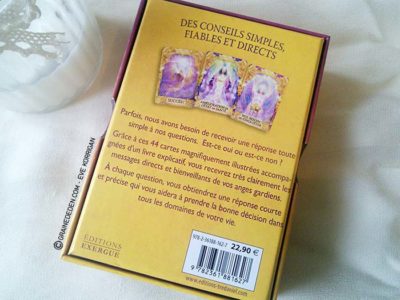 Les cartes Oracle Réponses Angéliques de Doreen Virtue et Radleigh Valentine - Graine d'Eden Développement personnel, spiritualité, tarots et oracles divinatoires, Bibliothèques des Oracles, avis, présentation, review