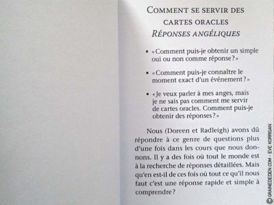 Les cartes Oracle Réponses Angéliques de Doreen Virtue et Radleigh Valentine - Graine d'Eden Développement personnel, spiritualité, tarots et oracles divinatoires, Bibliothèques des Oracles, avis, présentation, review