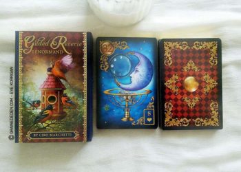 Gilded Reverie Lenormand de Ciro Marchetti - Graine d'Eden Développement personnel, spiritualité, tarots et oracles divinatoires, Bibliothèques des Oracles, avis, présentation, review