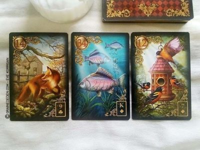 Gilded Reverie Lenormand de Ciro Marchetti - Graine d'Eden Développement personnel, spiritualité, tarots et oracles divinatoires, Bibliothèques des Oracles, avis, présentation, review