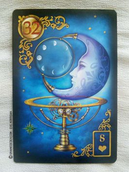 Gilded Reverie Lenormand de Ciro Marchetti - Graine d'Eden Développement personnel, spiritualité, tarots et oracles divinatoires, Bibliothèques des Oracles, avis, présentation, review