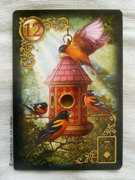 Gilded Reverie Lenormand de Ciro Marchetti - Graine d'Eden Développement personnel, spiritualité, tarots et oracles divinatoires, Bibliothèques des Oracles, avis, présentation, review