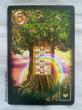 Gilded Reverie Lenormand de Ciro Marchetti - Graine d'Eden Développement personnel, spiritualité, tarots et oracles divinatoires, Bibliothèques des Oracles, avis, présentation, review