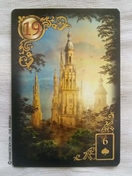 Gilded Reverie Lenormand de Ciro Marchetti - Graine d'Eden Développement personnel, spiritualité, tarots et oracles divinatoires, Bibliothèques des Oracles, avis, présentation, review