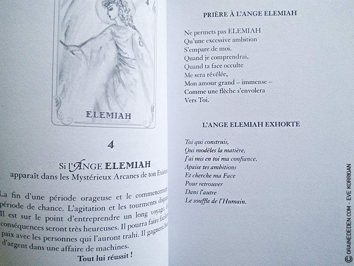 Les cartes des Anges de Haziel - Graine d'Eden Développement personnel, spiritualité, tarots et oracles divinatoires, Bibliothèques des Oracles, avis, présentation, review