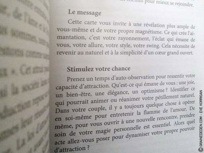 Au Jardin d'Amour de Monique Grande - Graine d'Eden Développement personnel, spiritualité, tarots et oracles divinatoires, Bibliothèques des Oracles, avis, présentation, review