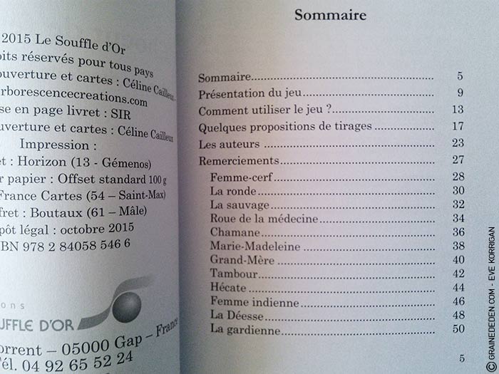 Choeur de Femmes de Yaël Catherinet et Céline Cailleux - Graine d'Eden Développement personnel, spiritualité, tarots et oracles divinatoires, Bibliothèques des Oracles, avis, présentation, review