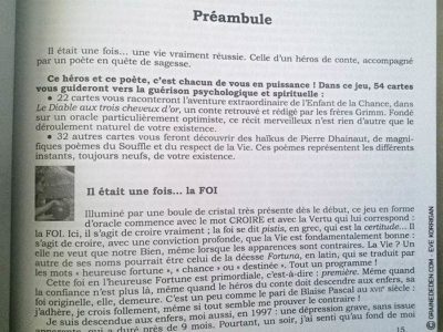 Les Trois Cheveux d'Or de Sabine Dewulf et Stéphanie Delcourt et Eric Dewulf - Graine d'Eden Développement personnel, spiritualité, tarots et oracles divinatoires, Bibliothèques des Oracles, avis, présentation, review