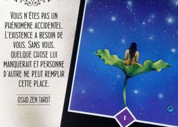 Tarot Osho Zen - Carte L'Existence selon Osho - Graine d'Eden Développement personnel, spiritualité, tarots et oracles divinatoires, Bibliothèques des Oracles, avis, présentation, review