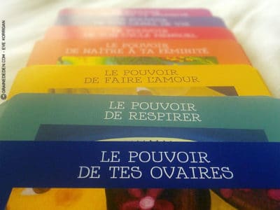 Les cartes Oracle La Voie Sacrée du Corps de Sylvie Bérubé - Graine d'Eden Développement personnel, spiritualité, tarots et oracles divinatoires, Bibliothèques des Oracles, avis, présentation, review