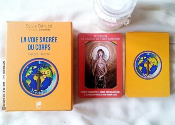 Les cartes Oracle La Voie Sacrée du Corps de Sylvie Bérubé - Graine d'Eden Développement personnel, spiritualité, tarots et oracles divinatoires, Bibliothèques des Oracles, avis, présentation, review