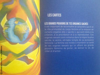 Les cartes Oracle La Voie Sacrée du Corps de Sylvie Bérubé - Graine d'Eden Développement personnel, spiritualité, tarots et oracles divinatoires, Bibliothèques des Oracles, avis, présentation, review