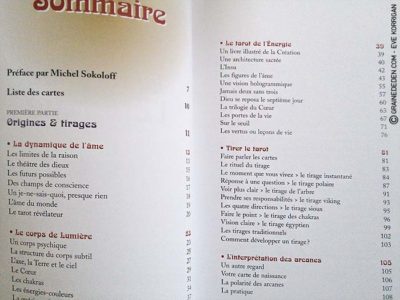 Le Tarot de l'Energie de Jean-Louis Abrassart - Graine d'Eden Développement personnel, spiritualité, tarots et oracles divinatoires, Bibliothèques des Tarots, avis, présentation, review