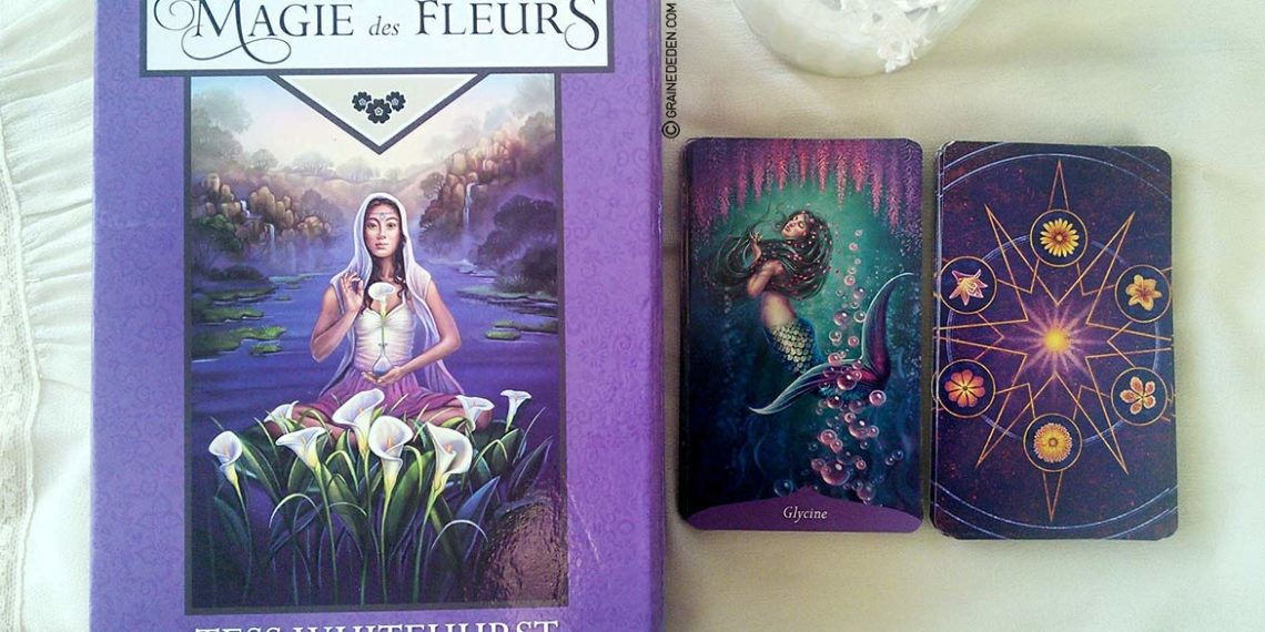 Oracle de la Magie des Fleurs de Tess Whitehurst et Anne Wertheim - Graine d'Eden Développement personnel, spiritualité, tarots et oracles divinatoires, Bibliothèques des Oracles, avis, présentation, review