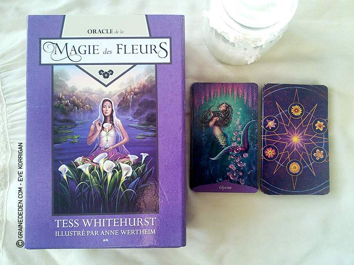 Oracle de la Magie des Fleurs de Tess Whitehurst et Anne Wertheim - Graine d'Eden Développement personnel, spiritualité, tarots et oracles divinatoires, Bibliothèques des Oracles, avis, présentation, review