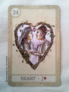 Fairy Tale Lenormand de Lisa Hunt et Arwen Lynch - Graine d'Eden Développement personnel, spiritualité, tarots et oracles divinatoires, Bibliothèques des Oracles, avis, présentation, review