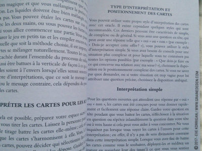 Graine d'Eden Développement personnel, spiritualité, tarots et oracles divinatoires, Bibliothèques des Oracles, avis, présentation, review