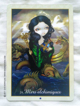 Oracle des Esprits de l'Eau de Jasmine Becket-Griffith - Graine d'Eden Développement personnel, spiritualité, tarots et oracles divinatoires, Bibliothèques des Oracles, avis, présentation, review