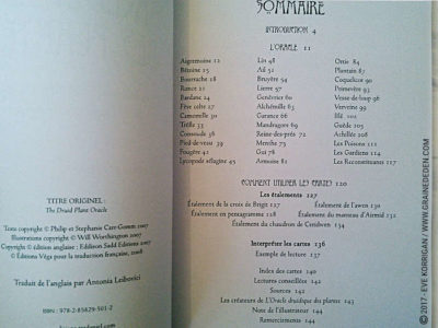Graine d'Eden Développement personnel, spiritualité, tarots et oracles divinatoires, Bibliothèques des Oracles, avis, présentation, review