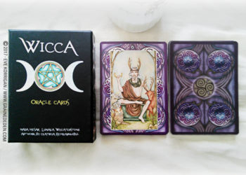 Wiccan Wicca Oracle cards de Lunaea Wheaterstone et Nada Mesar - Graine d'Eden Développement personnel, spiritualité, tarots et oracles divinatoires, Bibliothèques des Oracles, avis, présentation, review